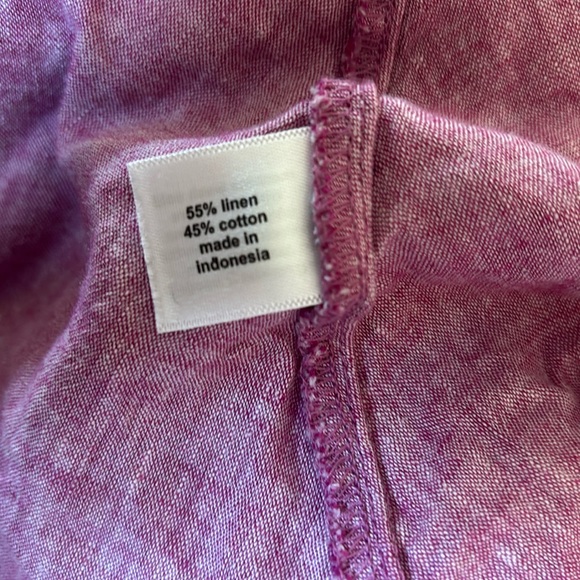 Lane Bryant Crossover Linen/Cotton Top size 20 - Picture 10 of 10